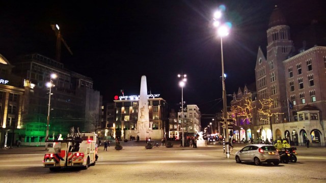 Amsterdam at night